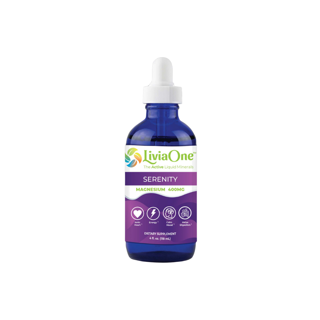 LiviaOne™ " The Active Liquid Magnesium" - Serenity -  400MG of Magnesium